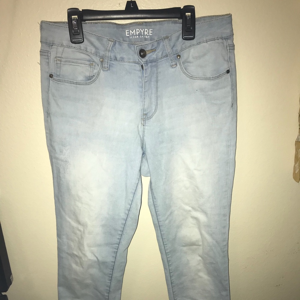 light wash jeans